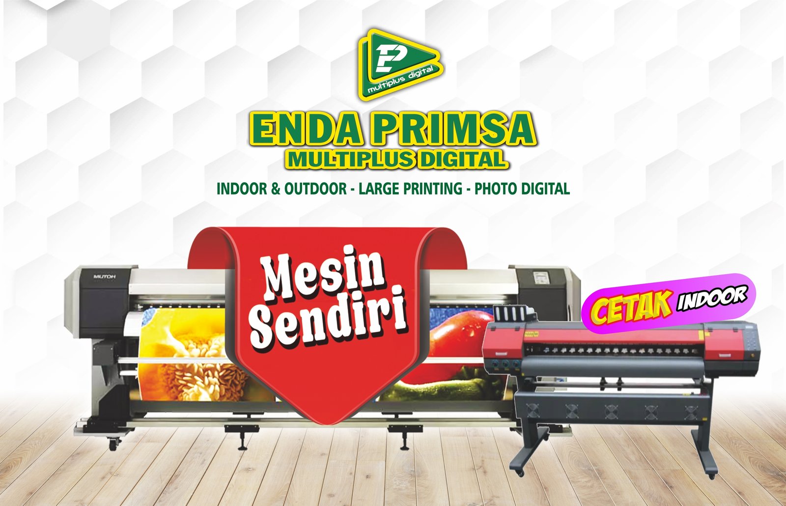 Mesin digital printing ENDA PRIMSA